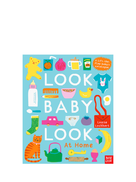 Nosy Crow Look, Baby, Look At Home KIds' Book, Multi