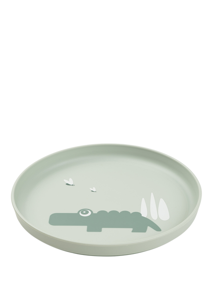 Done by Deer Foodie Anti-Slip Plate, Green - view 2, 