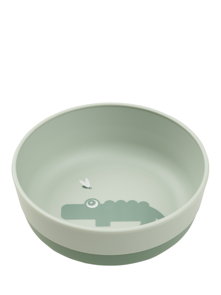Done by Deer Foodie Croc Anti-Slip Bowl, Green - view 2, 