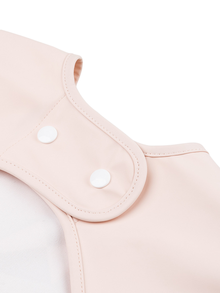 Done by Deer Long Sleeve Pocket Bib - view 2, Pink