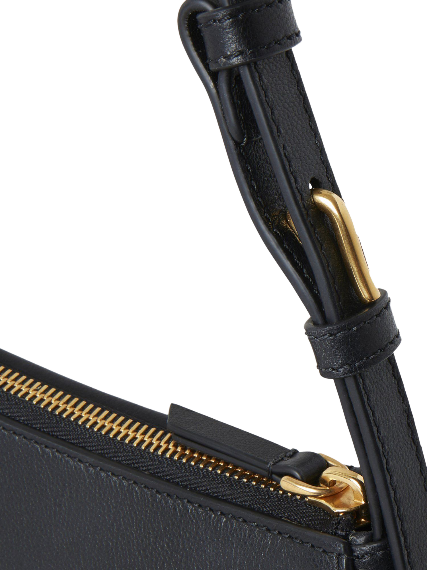 Product image 6 of 6, which shows Mulberry Clovelly Leather Shoulder Bag, Black