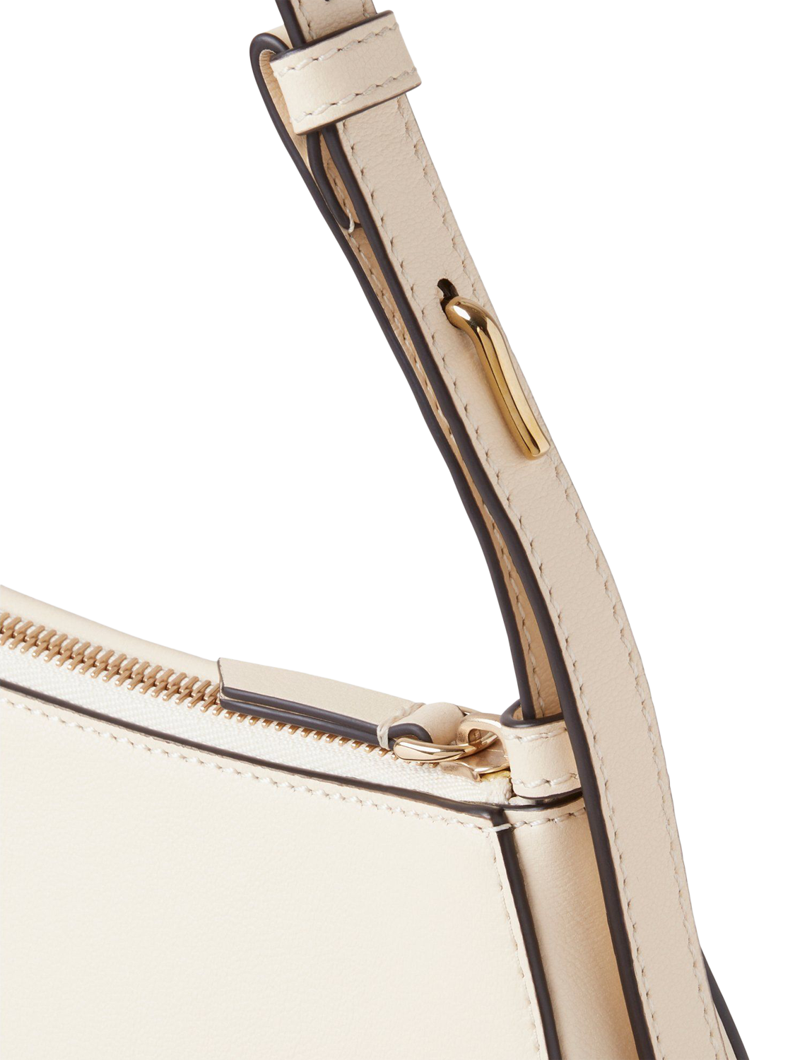 Product image 6 of 6, which shows Mulberry Clovelly Leather Shoulder Bag, Eggshell
