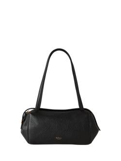 Mulberry Meadow Small Leather Hobo Bag, Black