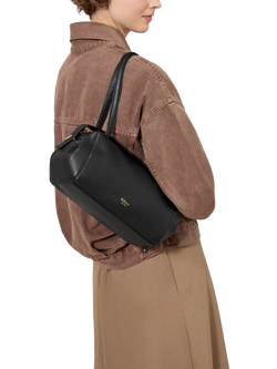 Mulberry Meadow Small Leather Hobo Bag - view 2, Black