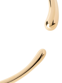 PDPAOLA 18ct Gold Plated Open Choker Necklace, Yellow Gold - view 2, Yellow Gold