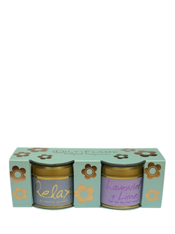 Lily-flame Spa Unwind Scented Candle Gift Set - view 2, Multi