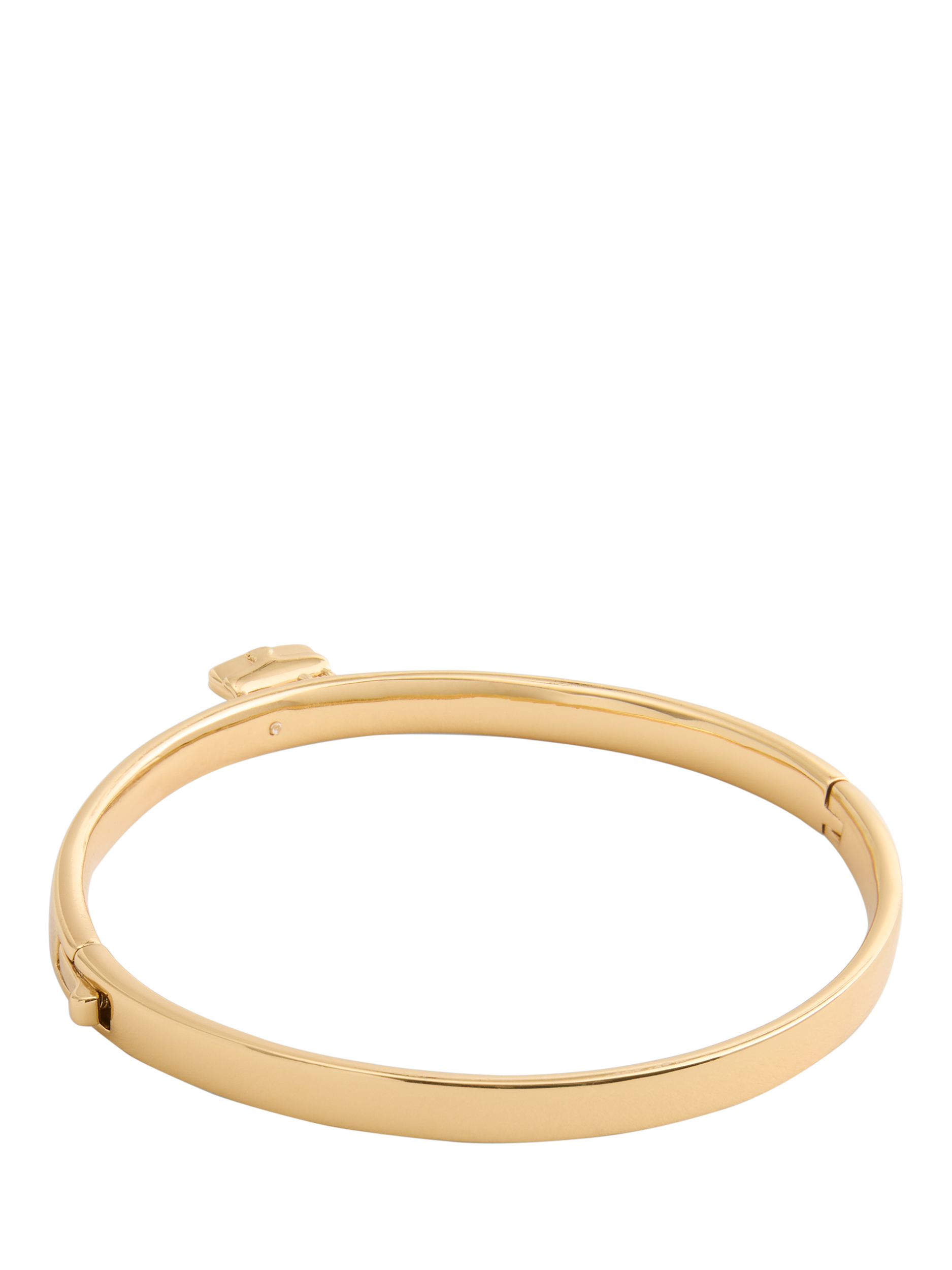 Product image 3 of 3, which shows Coach Handbag Charm Bracelet, Gold