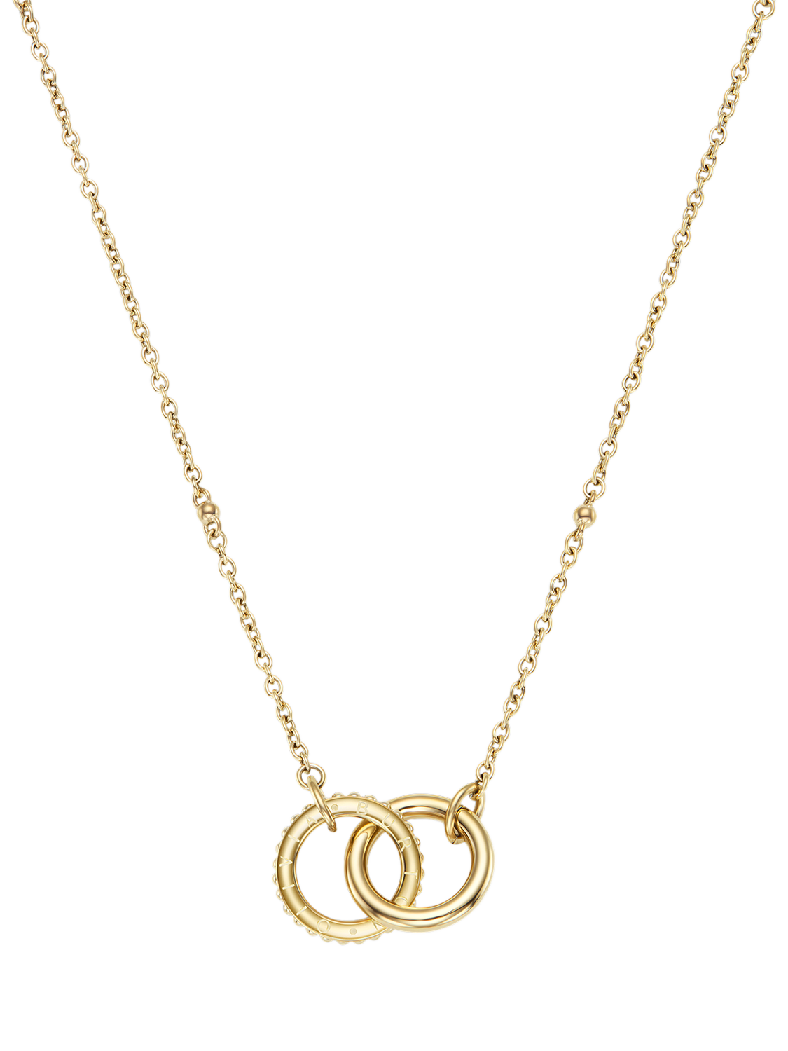 Olivia Burton Infinite Interlink Necklace, Gold
