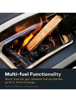 Ooni Karu 2 Multi Fuel Portable Outdoor Pizza Oven - view 2, Black