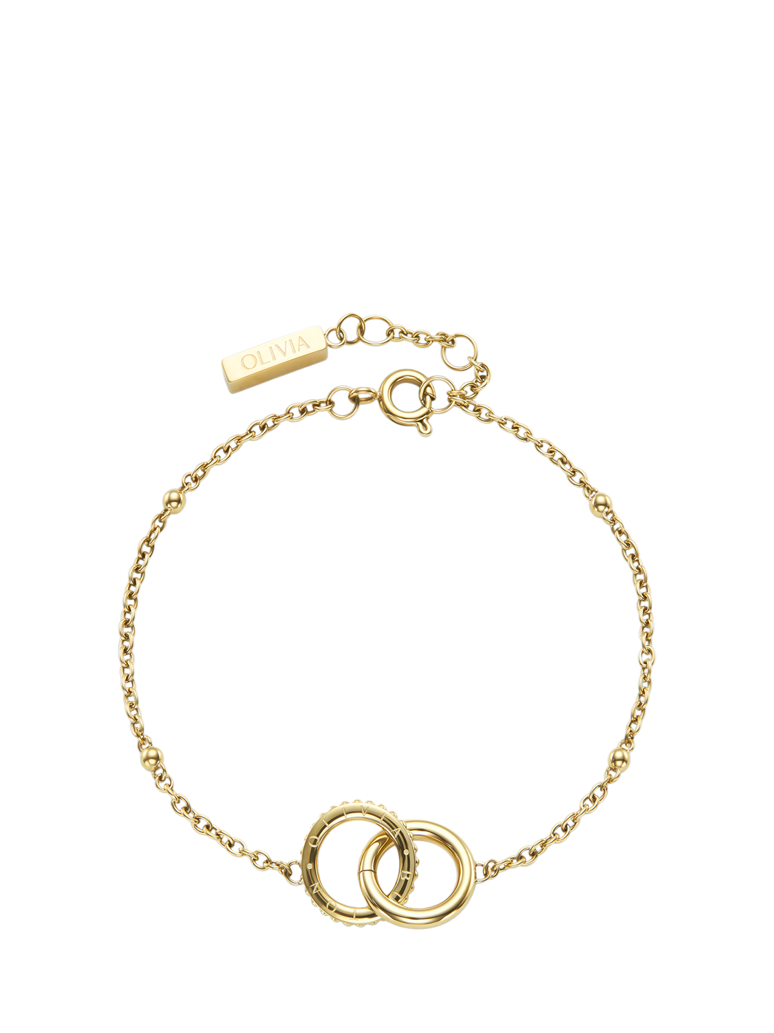 Olivia Burton Infinite Interlink Bracelet, Gold