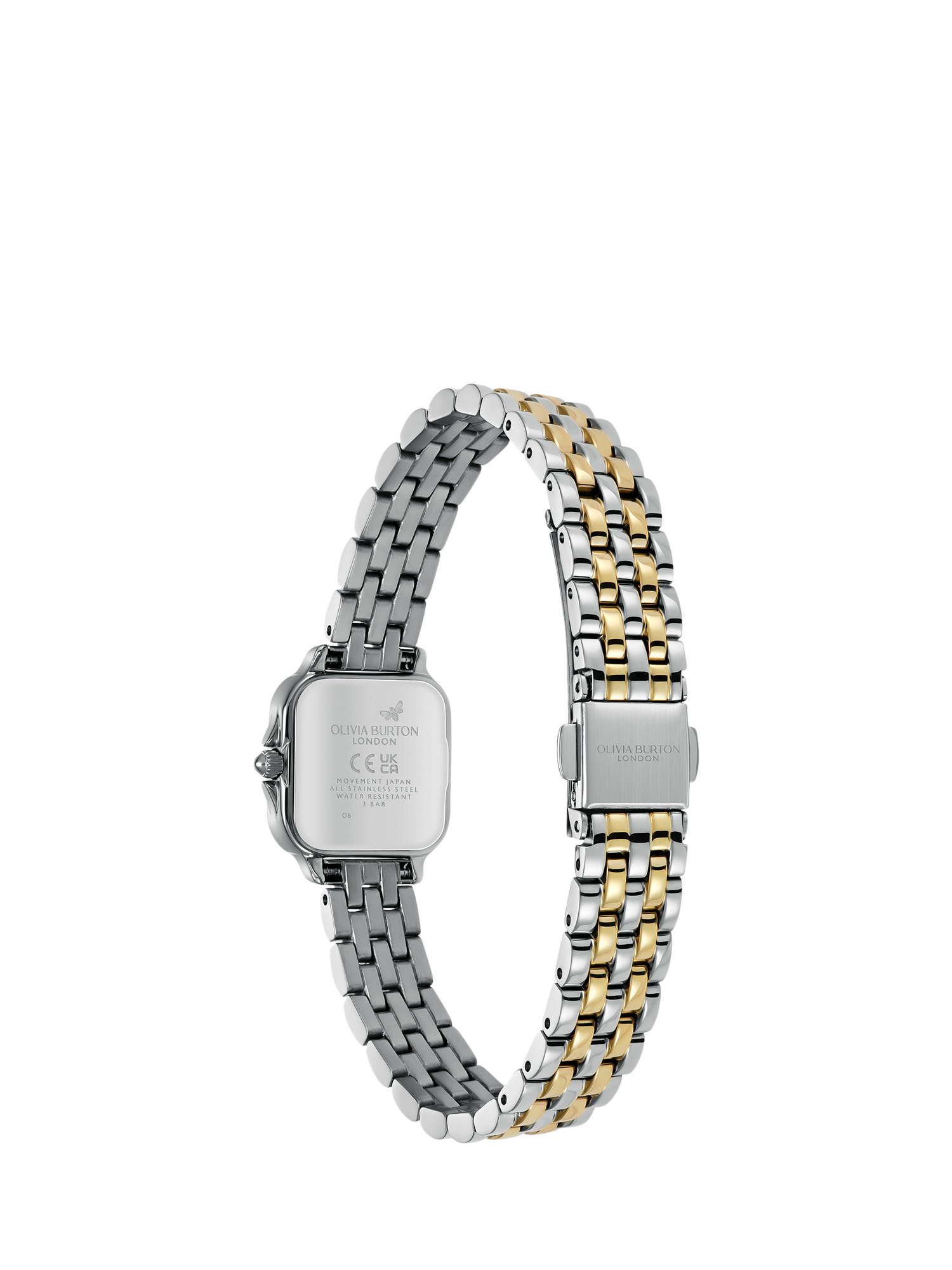 Product image 6 of 8, which shows Olivia Burton Grosvenor Bracelet Strap Mini Watch, Blue