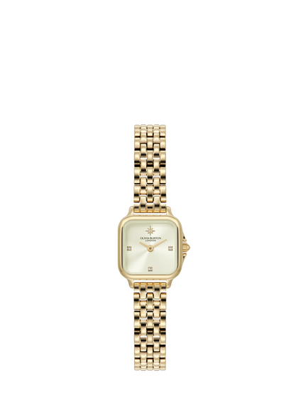Olivia Burton Grosvenor Bracelet Strap Watch, Multi/White
