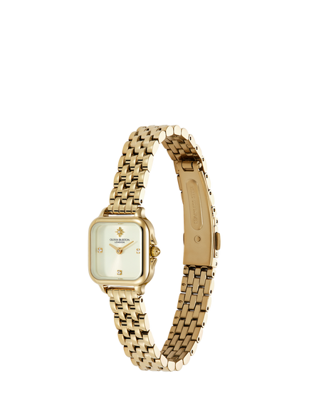 Olivia Burton Grosvenor Bracelet Strap Watch - view 2, Multi/White