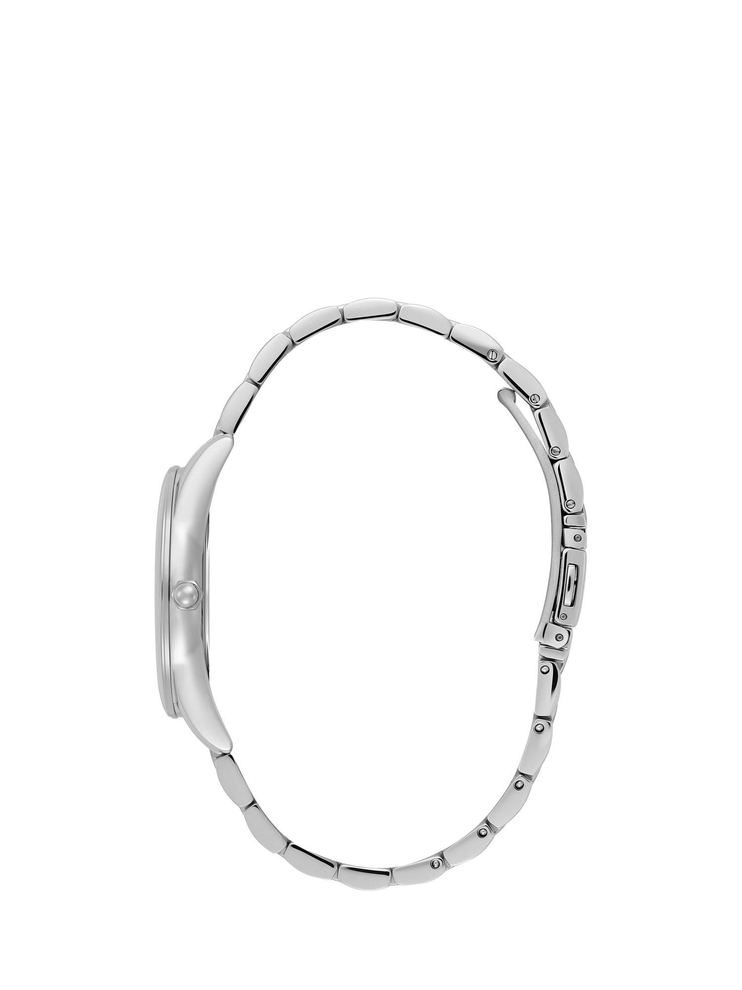 Product image 4 of 7, which shows Olivia Burton Women's Intensity Crush Swirl Bracelet Strap Watch, Blue/Silver