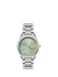 Olivia Burton Women's Intensity Crush Swirl Bracelet Strap Watch, Green