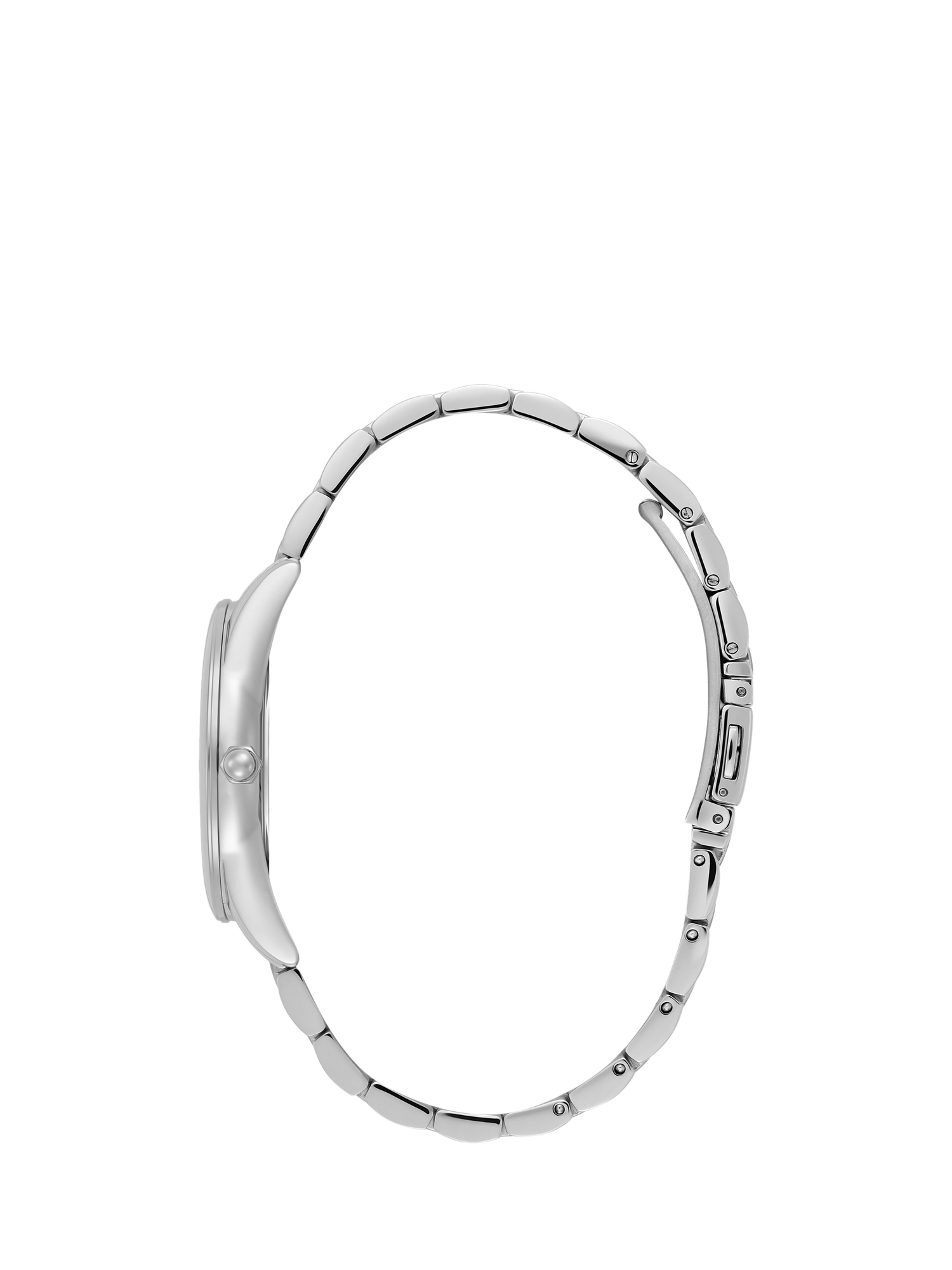 Product image 5 of 8, which shows Olivia Burton Women's Intensity Crush Swirl Bracelet Strap Watch, Green/Silver