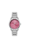 Olivia Burton Women's Intensity Crush Swirl Bracelet Strap Watch, Pink