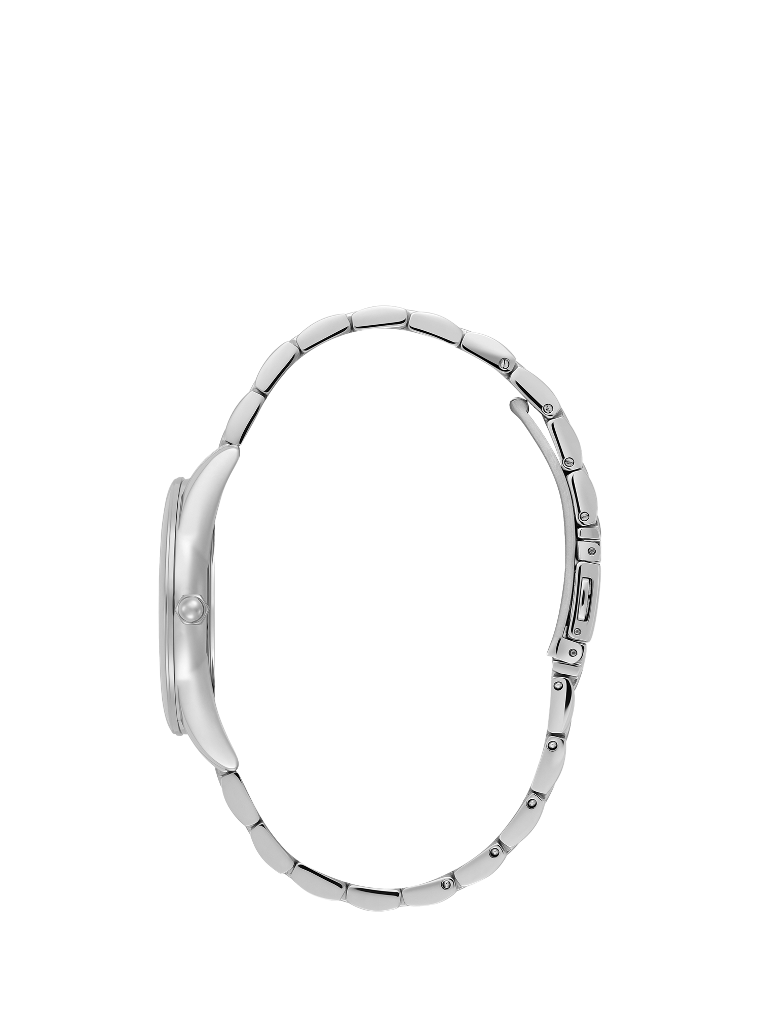 Product image 5 of 8, which shows Olivia Burton Women's Intensity Crush Swirl Bracelet Strap Watch, Pink/Silver