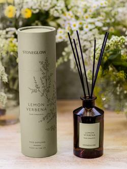 Stoneglow Lemon Verbena Reed Diffuser, 160ml - view 2, Green