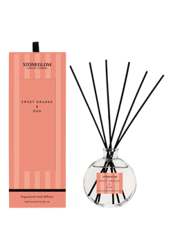 Stoneglow Orange & Oud Reed Diffuser, 120ml, Orange