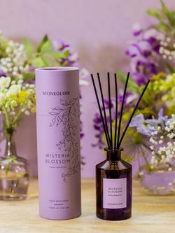 Stoneglow Wisteria Bloom Reed Diffuser, 160ml - view 2, Purple