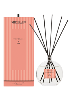 Stoneglow Orange & Oud Reed Diffuser, 460ml, Orange
