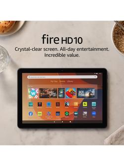 Amazon Fire HD 10 Tablet (13th Generation, 2023) with Alexa Hands-Free, Octa-core, Fire OS, Wi-Fi, 32GB, 10.1" with Special Offers - view 2, Black