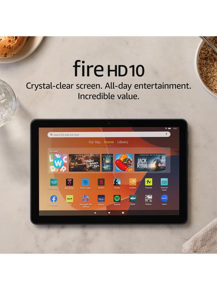 Amazon Fire HD 10 Tablet (13th Generation, 2023) with Alexa Hands-Free, Octa-core, Fire OS, Wi-Fi, 32GB, 10.1" with Special Offers - view 2, Black