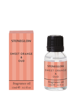 Stoneglow Sweet Orange & Oud Fragrance Oil, 15ml, Orange