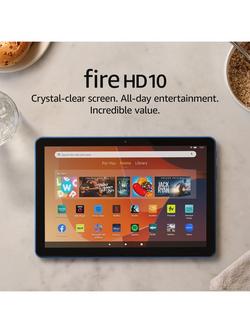Amazon Fire HD 10 Tablet (13th Generation, 2023) with Alexa Hands-Free, Octa-core, Fire OS, Wi-Fi, 32GB, 10.1" with Special Offers - view 2, Blue
