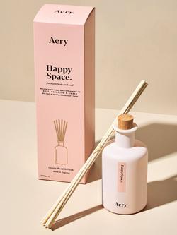 Aery Happy Space Reed Diffuser, 200ml - view 2, White