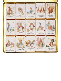 Charbonnel et Walker Peter Rabbit Mini Milk Chocolate Bar Tin, 150g - view 2, 