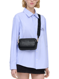 Marc Jacobs Leather The Crossbody Bag, Blk