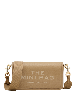 Marc Jacobs The Mini Leather Crossbody Bag, Camel