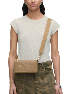 Marc Jacobs The Mini Leather Crossbody Bag - view 2, Camel