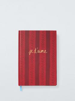 John Lewis Archive Je T'aime Notebook, Multi, Multi