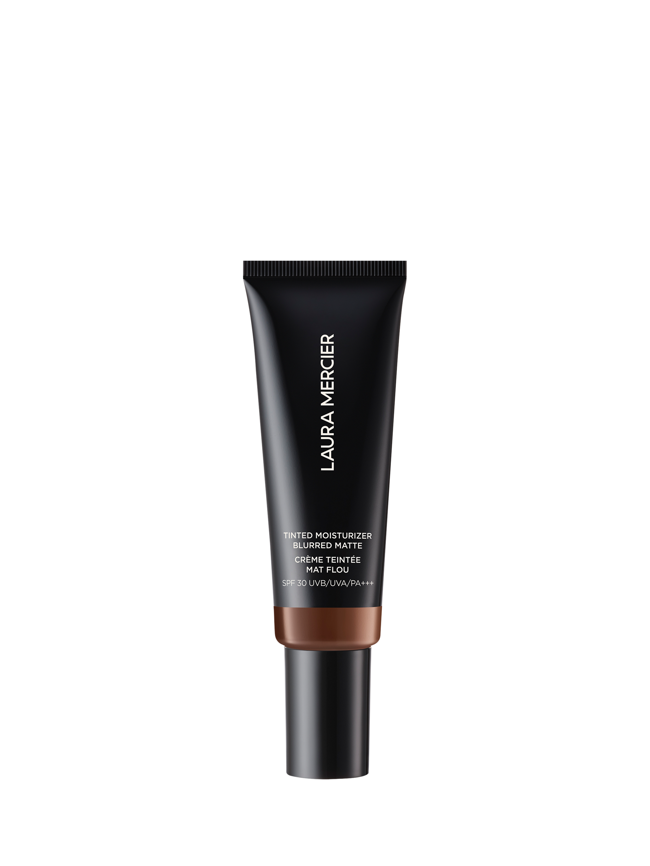 Product image 1 of 8, which shows Laura Mercier Tinted Moisturiser Blurred Matte SPF 30, 7N Mahogany