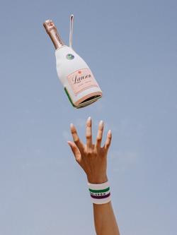 Lanson Le Rose Creation Limited Edition Wimbledon Gift, 75cl - view 2, 