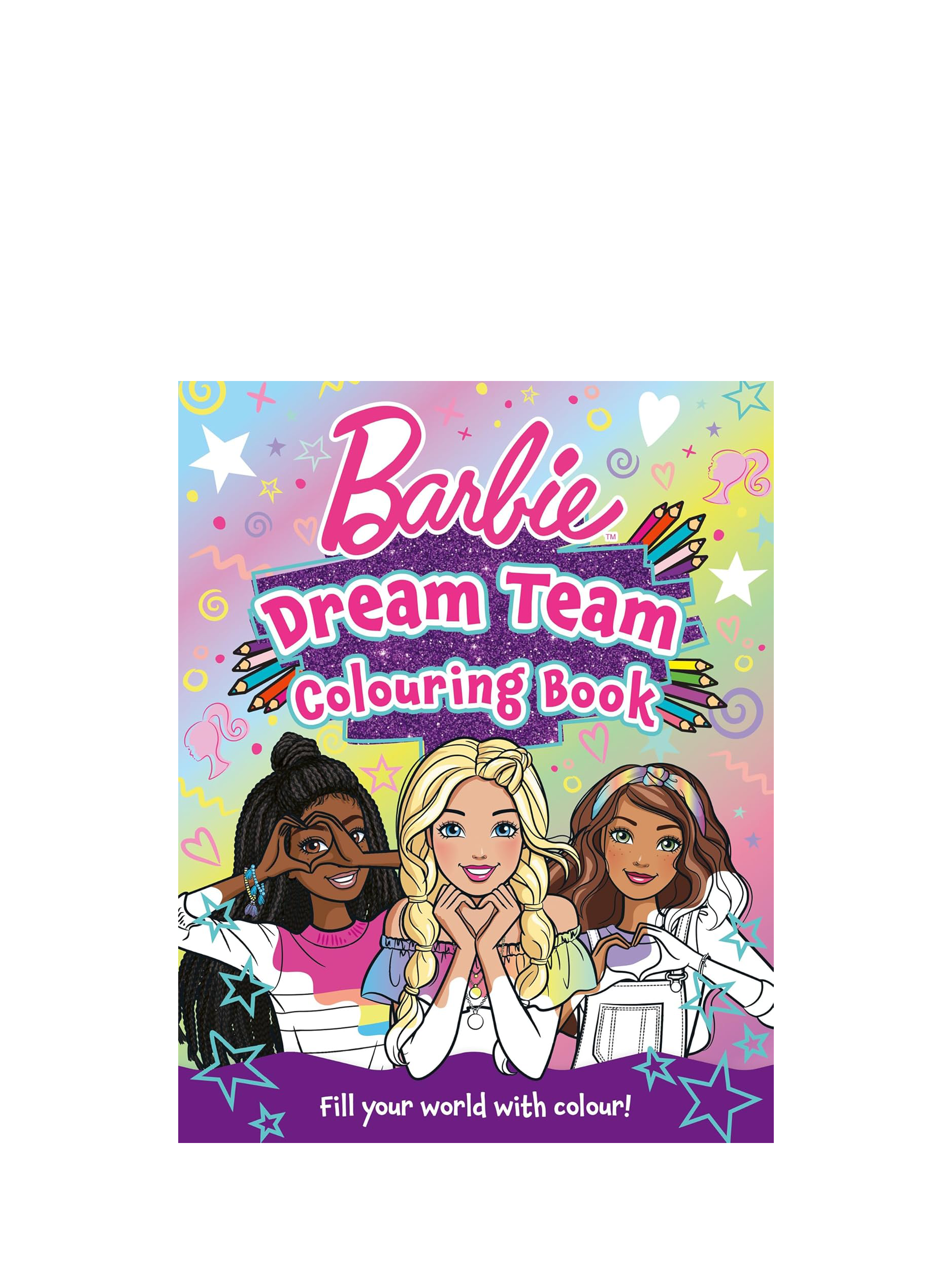 Barbie Deam Team Kids' Colouring Book