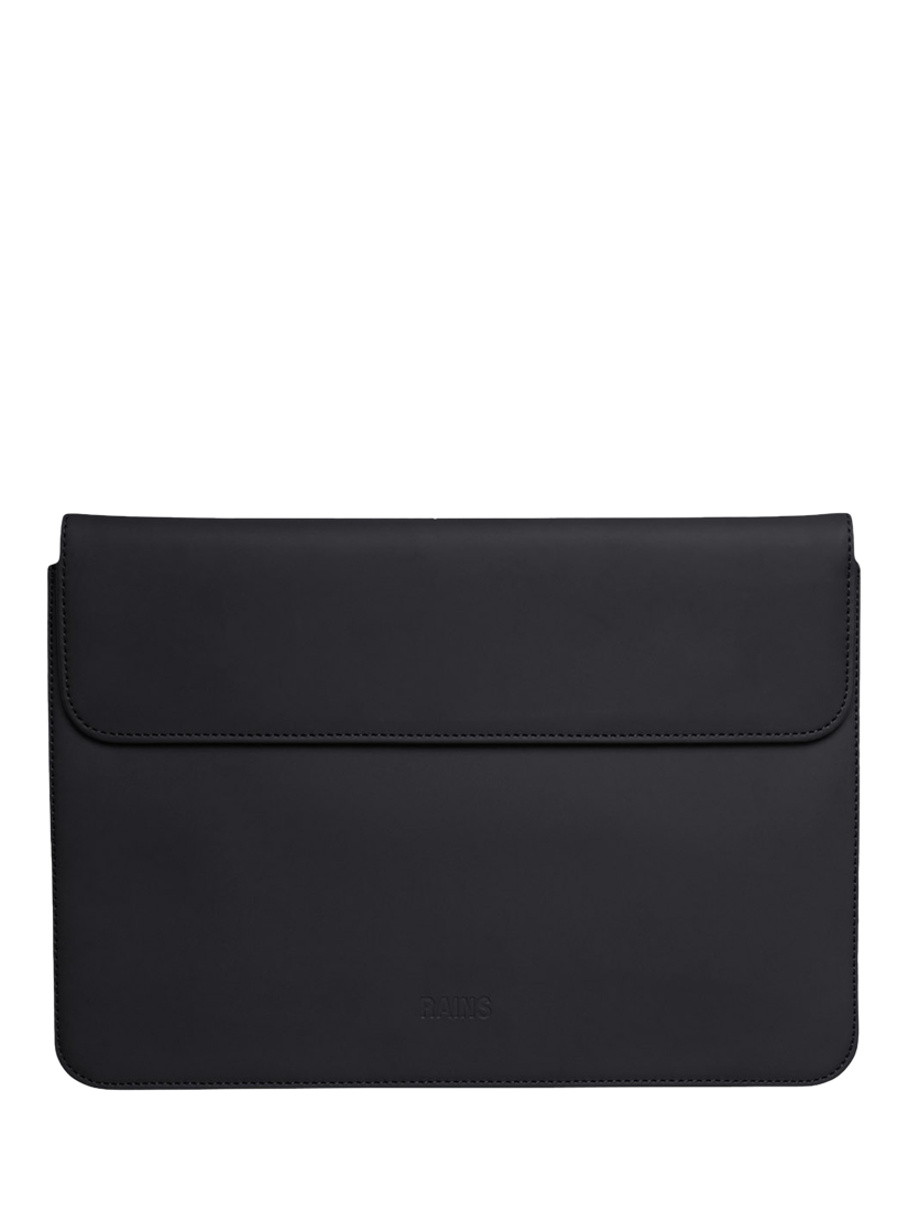 Product image 1 of 4, which shows Rains 14" Laptop Portfolio Waterproof Sleeve, Black
