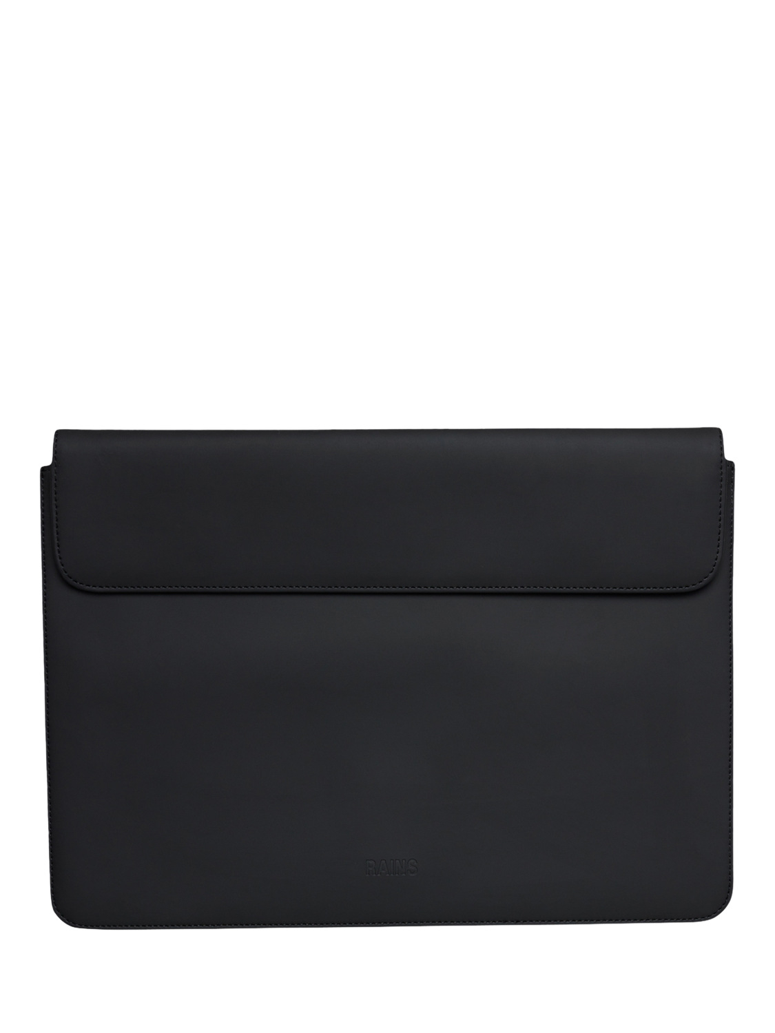 Product image 1 of 4, which shows Rains 16" Laptop Portfolio Waterproof Sleeve, Black