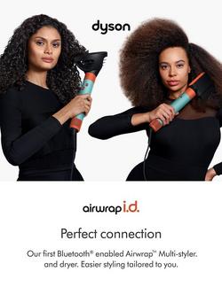 Dyson Airwrap™ i.d Hair Styler with Diffuser, Ceramic Patina/Topaz - view 2, Ceramic Patina/Topaz