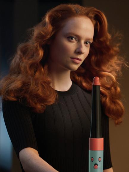 Dyson Airwrap i.d.™ Straight+Wavy Hair Styler, Ceramic Patina/Topaz - view 2, Ceramic Patina/Topaz