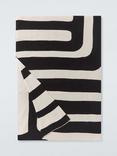 John Lewis x John Cooper Tarn Geo Throw, Monochrome