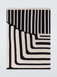 John Lewis x John Cooper Tarn Geo Throw, Monochrome