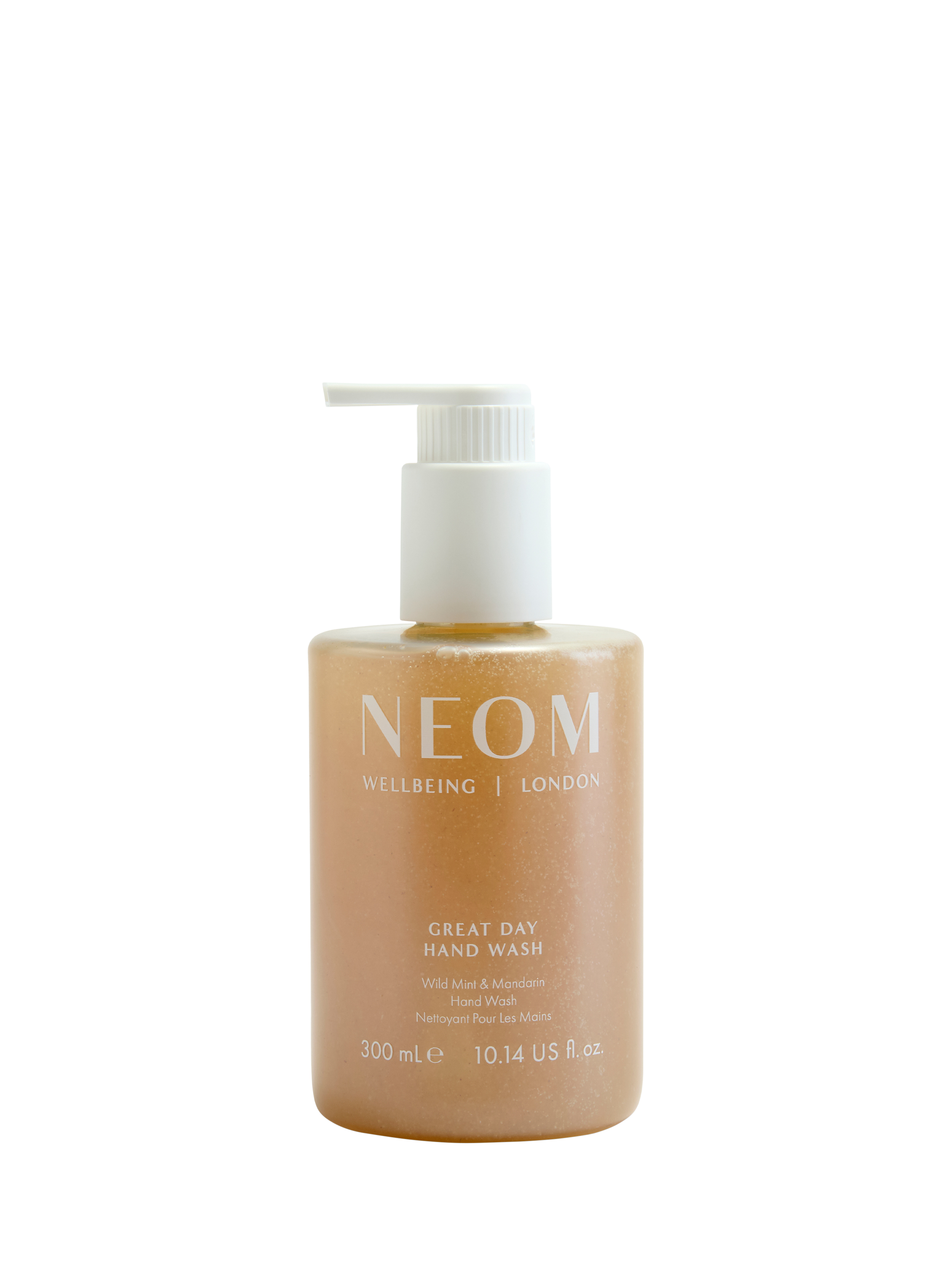 NEOM Wellbeing London Great Day Exfoliating Hand Wash, 300ml