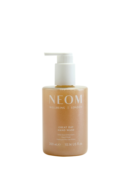 NEOM Wellbeing London Great Day Exfoliating Hand Wash, 300ml, 