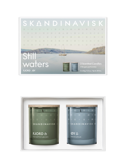 SKANDINAVISK Still Waters Scented Candle Gift Set, Multi
