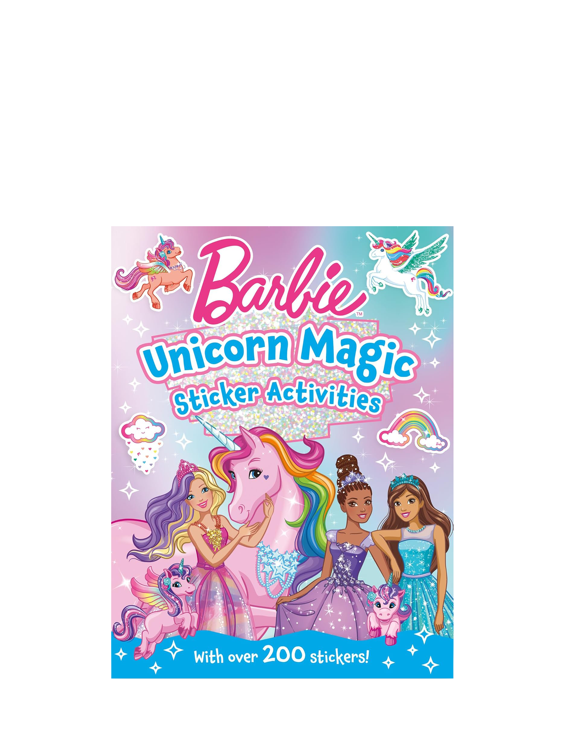 Barbie Unicorn Magic Sticker Activities Kids' Book