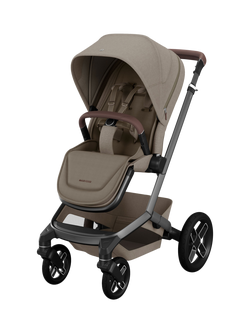 Maxi-Cosi Fame Stroller, Twillic Truffle/Black Wheels, Twillic Truffle